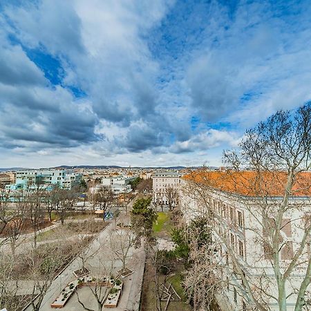 Penthouse Apartment - Sauna - Terrasse - Kamin - Ac Wien Exterior foto