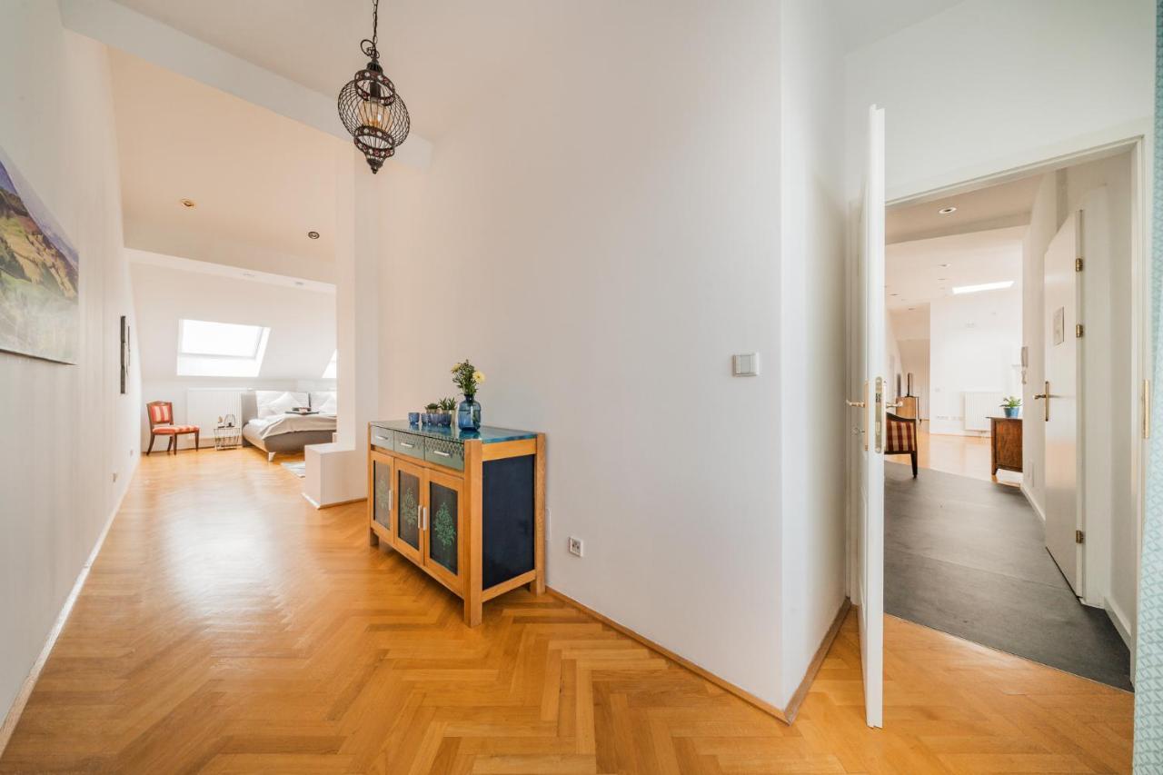 Penthouse Apartment - Sauna - Terrasse - Kamin - Ac Wien Exterior foto